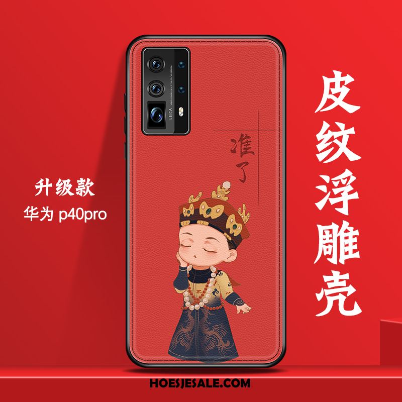 Huawei P40 Hoesje Trend Scheppend Wind Patroon High End Online