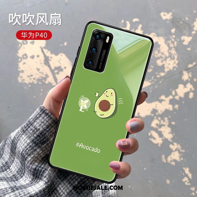 Huawei P40 Hoesje Wind Mobiele Telefoon Mooie Net Red Koe Sale