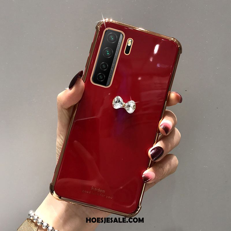 Huawei P40 Lite 5g Hoesje All Inclusive Roze Trendy Merk Zacht Mobiele Telefoon Sale