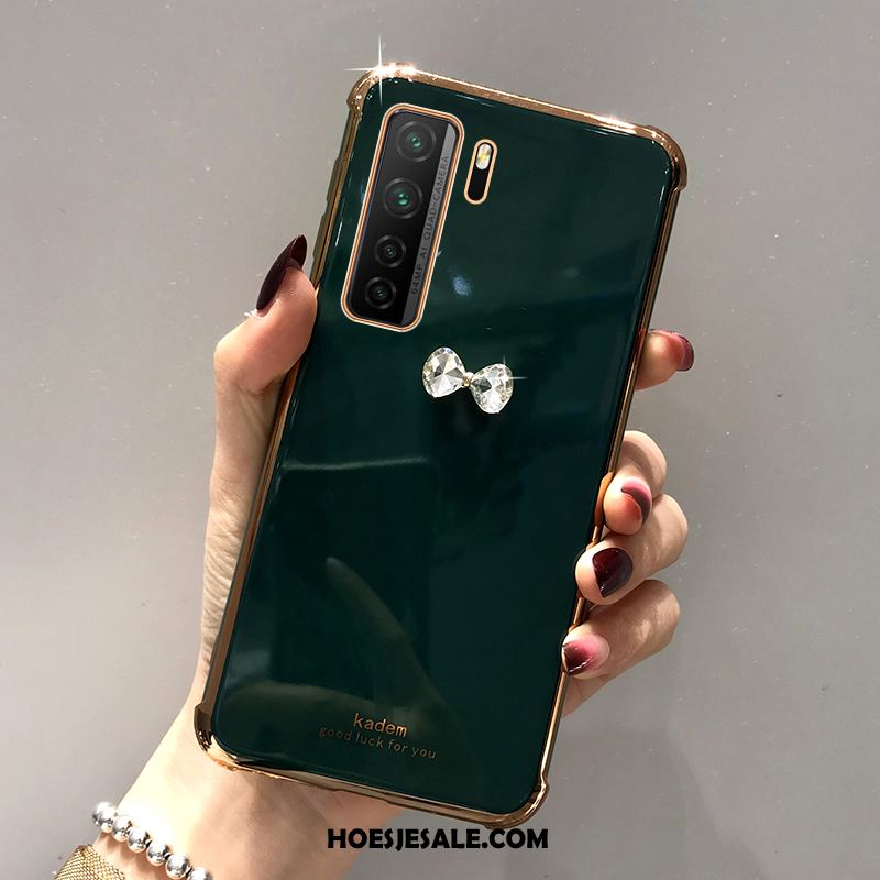 Huawei P40 Lite 5g Hoesje All Inclusive Roze Trendy Merk Zacht Mobiele Telefoon Sale