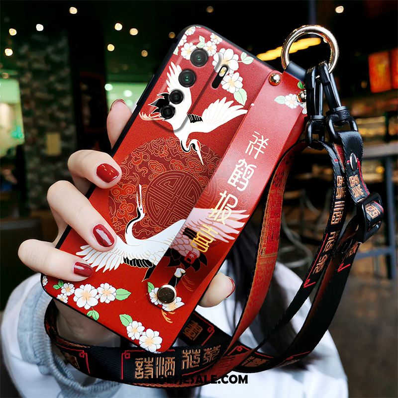 Huawei P40 Lite 5g Hoesje Bescherming Hoes Chinese Stijl Kraan Zacht Kopen