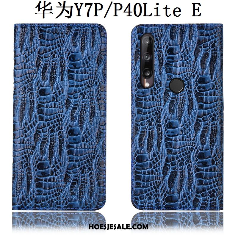 Huawei P40 Lite E Hoesje Mobiele Telefoon Echt Leer Anti-fall Bescherming Hoes Kopen