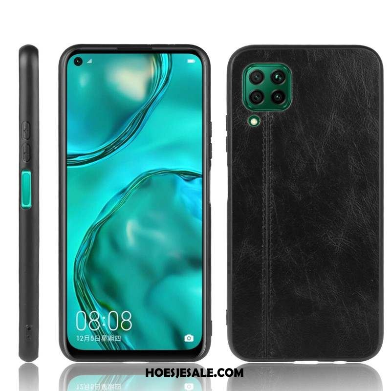 Huawei P40 Lite Hoesje Zacht Mobiele Telefoon Blauw Hoes Eenvoudige Goedkoop