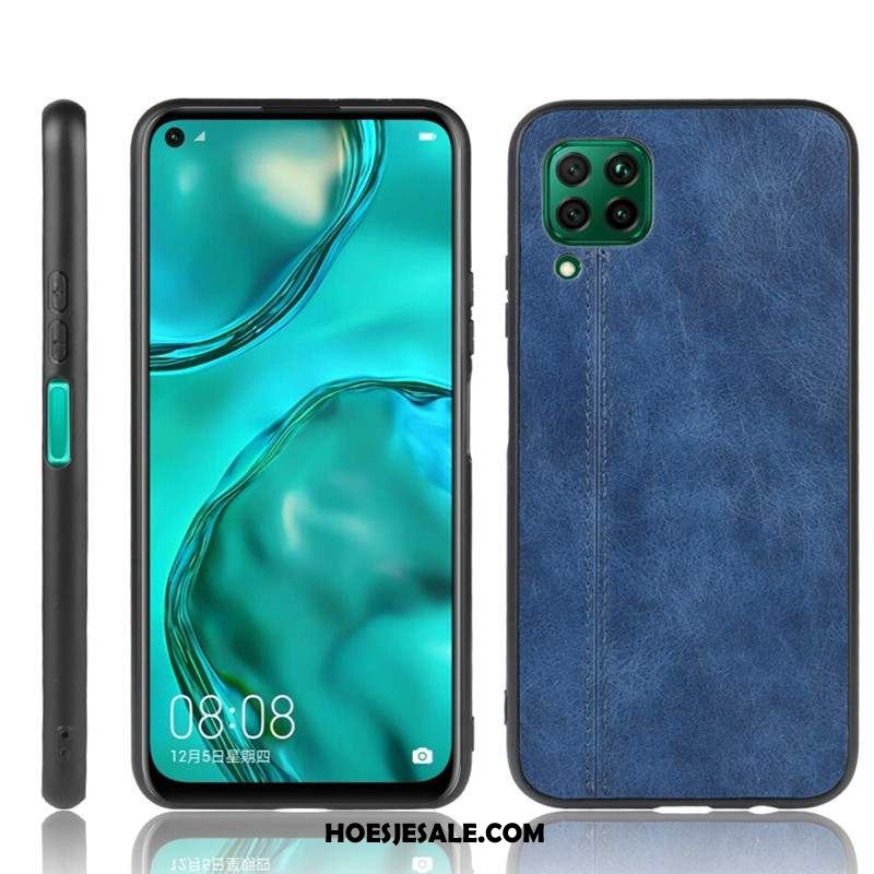 Huawei P40 Lite Hoesje Zacht Mobiele Telefoon Blauw Hoes Eenvoudige Goedkoop