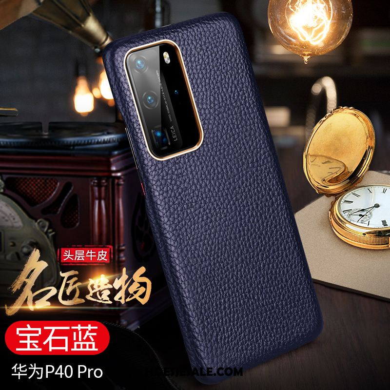 Huawei P40 Pro Hoesje All Inclusive Mobiele Telefoon High End Rood Omlijsting Kopen