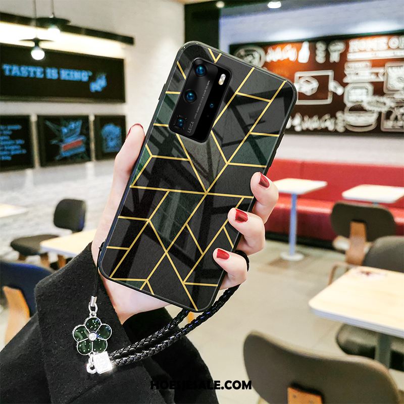 Huawei P40 Pro Hoesje Anti-fall Lovers Glas Hoes Mobiele Telefoon Sale