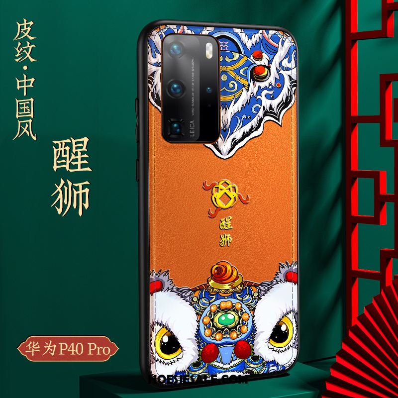 Huawei P40 Pro Hoesje Mobiele Telefoon Siliconen Trend Kwaliteit Leer Goedkoop