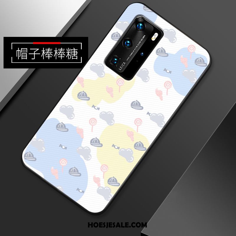 Huawei P40 Pro Hoesje Persoonlijk All Inclusive Scheppend Wit Hoes Korting