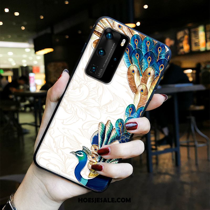 Huawei P40 Pro Hoesje Trend All Inclusive Chinese Stijl Etnische Geschilderd Kopen