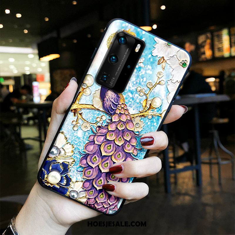 Huawei P40 Pro Hoesje Trend All Inclusive Chinese Stijl Etnische Geschilderd Kopen