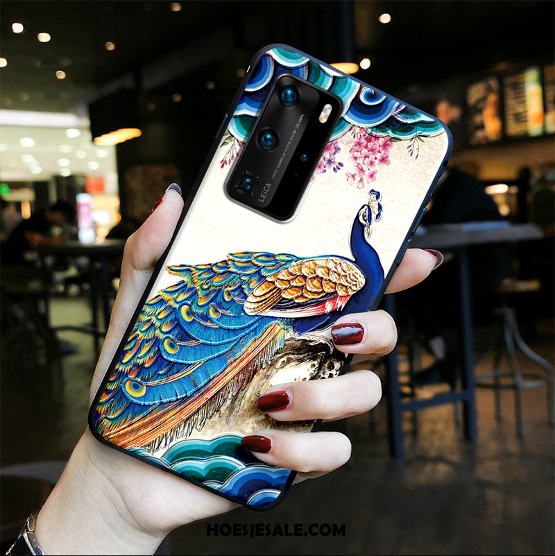 Huawei P40 Pro Hoesje Trend All Inclusive Chinese Stijl Etnische Geschilderd Kopen