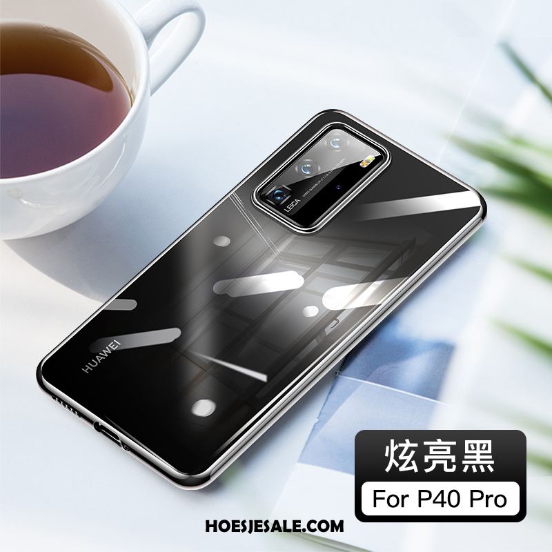 Huawei P40 Pro Hoesje Zacht Siliconen Nieuw Trendy Merk Doorzichtig Goedkoop