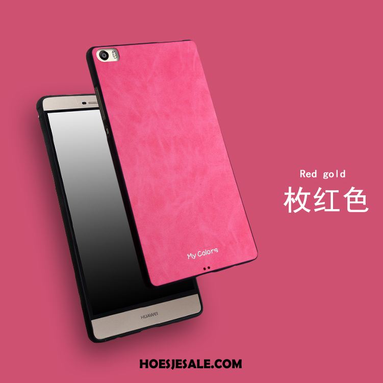 Huawei P8 Hoesje Bescherming All Inclusive Ondersteuning Effen Kleur Siliconen Aanbiedingen