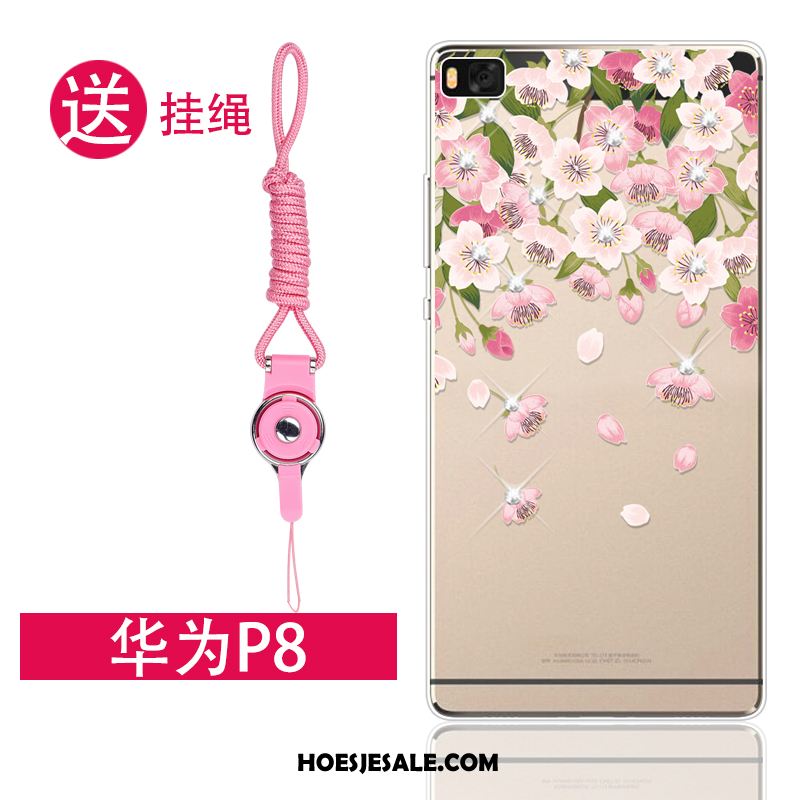 Huawei P8 Hoesje Doorzichtig Zacht Bescherming All Inclusive Hoes Korting