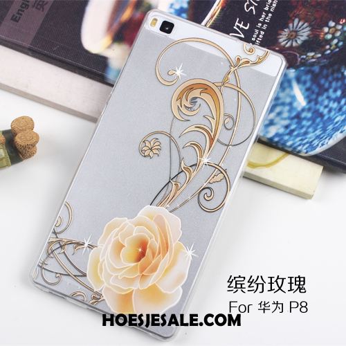 Huawei P8 Hoesje Mobiele Telefoon Doorzichtig Bescherming Siliconen Hoes Sale