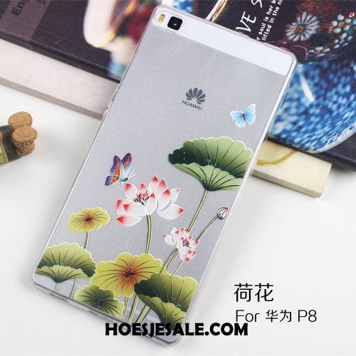 Huawei P8 Hoesje Mobiele Telefoon Doorzichtig Bescherming Siliconen Hoes Sale