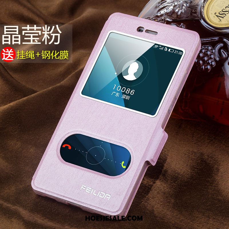 Huawei P8 Hoesje Siliconen Clamshell Blauw Mobiele Telefoon Hoge Korting