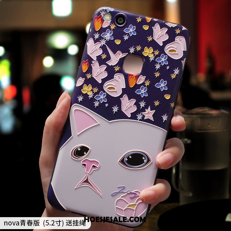 Huawei P8 Lite 2017 Hoesje Jeugd Spotprent Zacht Mobiele Telefoon Roze Online