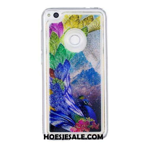 Huawei P8 Lite 2017 Hoesje Zacht Mobiele Telefoon Roze Jeugd Hanger Goedkoop