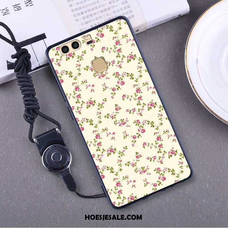 Huawei P9 Hoesje Bescherming Mobiele Telefoon Anti-fall Reliëf Opknoping Nek Online