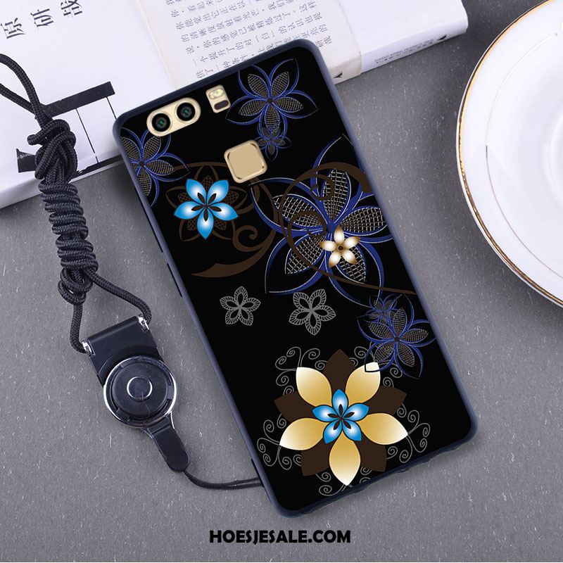Huawei P9 Hoesje Bescherming Mobiele Telefoon Anti-fall Reliëf Opknoping Nek Online