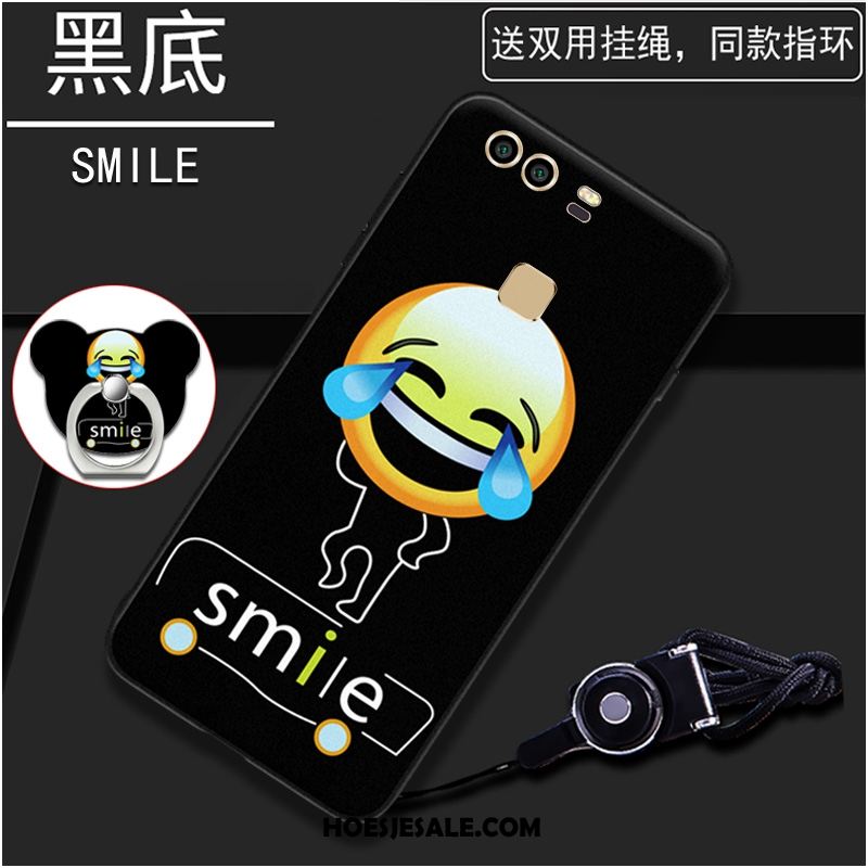 Huawei P9 Hoesje Bescherming Zwart Anti-fall Persoonlijk Zacht