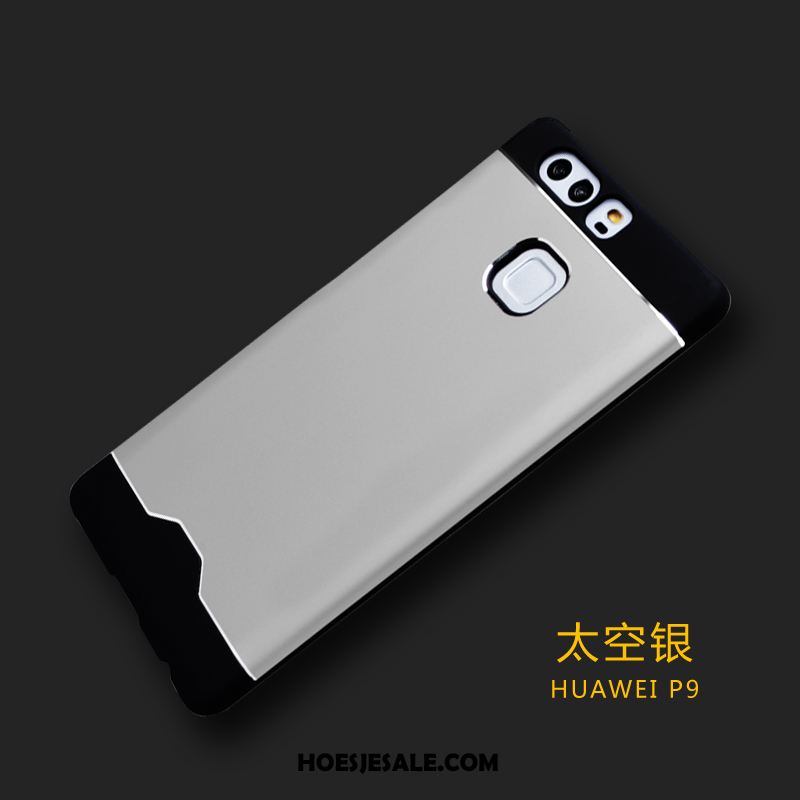 Huawei P9 Hoesje Diepe Kleur Grijs Bescherming Achterklep Mobiele Telefoon Sale