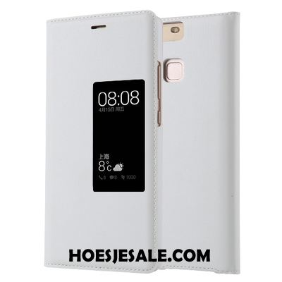 Huawei P9 Hoesje Folio Bescherming Hoge Mobiele Telefoon Leren Etui Goedkoop