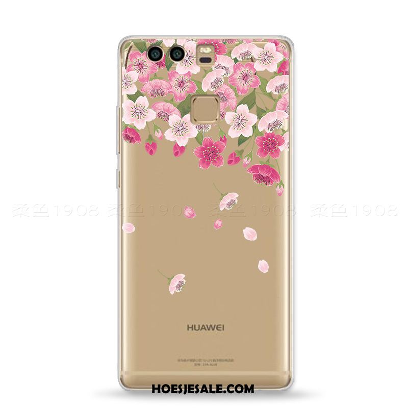 Huawei P9 Hoesje Mobiele Telefoon Kers Zacht Reliëf Mini Kopen