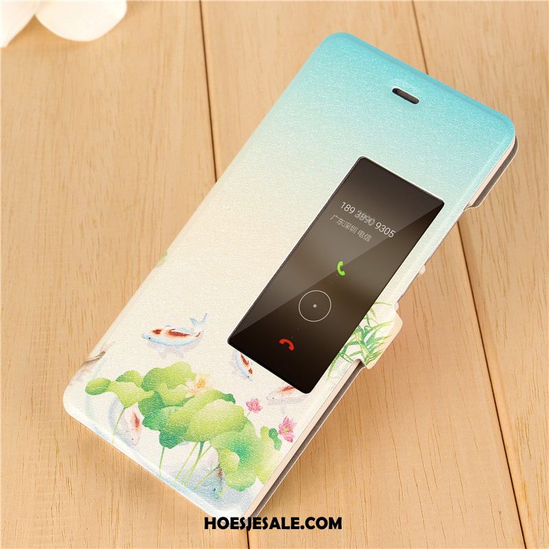 Huawei P9 Hoesje Mobiele Telefoon Winterslaap Bescherming Spotprent Ondersteuning Sale