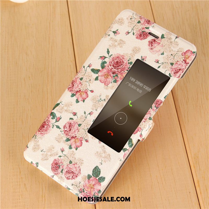 Huawei P9 Hoesje Purper Hoes Winterslaap Mobiele Telefoon Bescherming Goedkoop