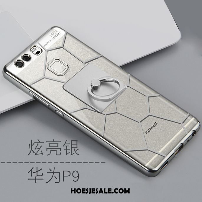 Huawei P9 Hoesje Siliconen Scheppend Zacht All Inclusive Goud Korting