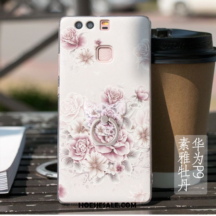 Huawei P9 Hoesje Zacht All Inclusive Chinese Stijl Blauw Mobiele Telefoon Sale