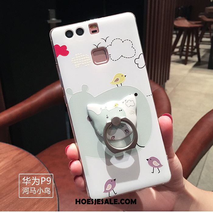 Huawei P9 Hoesje Zacht All Inclusive Chinese Stijl Blauw Mobiele Telefoon Sale