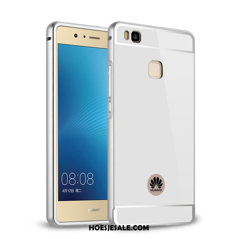 Huawei P9 Lite Hoesje Metaal Jeugd Hoes Mobiele Telefoon Wit Goedkoop