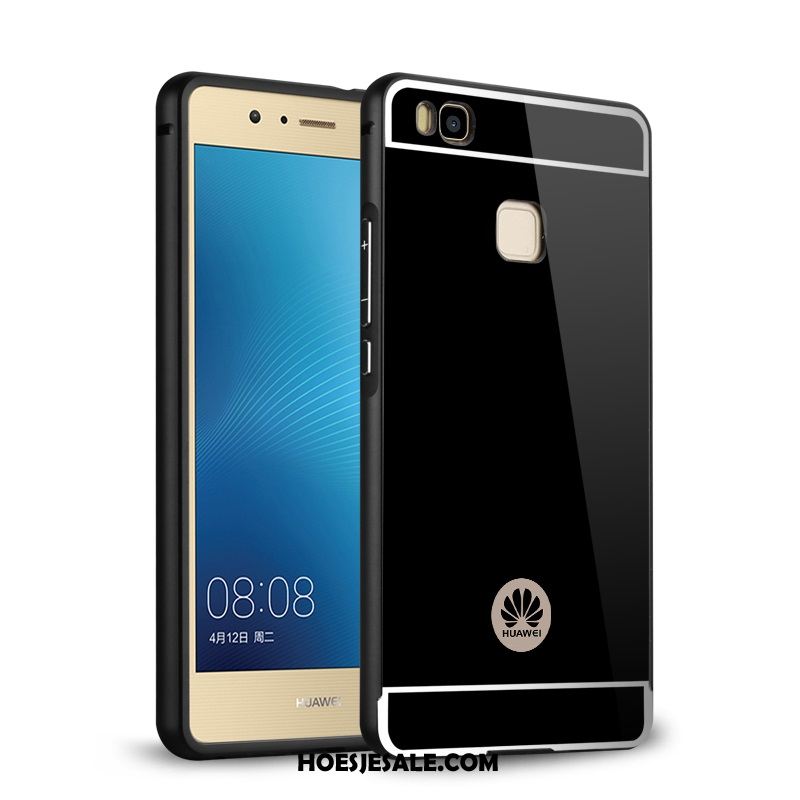 Huawei P9 Lite Hoesje Metaal Jeugd Hoes Mobiele Telefoon Wit Goedkoop