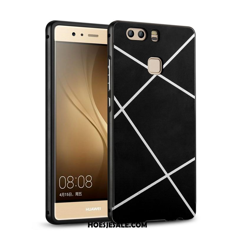 Huawei P9 Plus Hoesje Hoes Metaal Hard Wit Achterklep Goedkoop