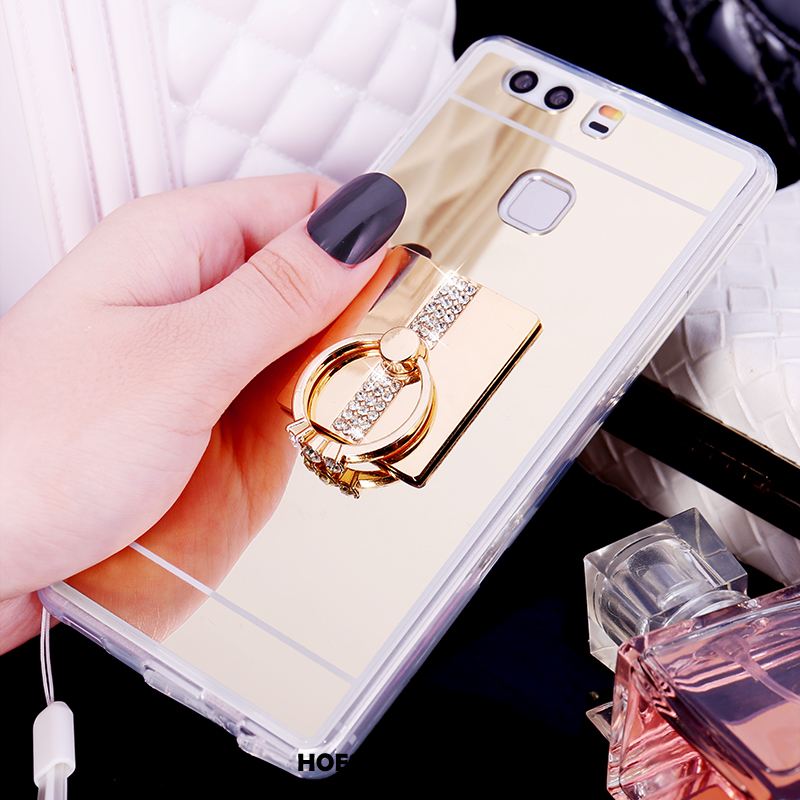 Huawei P9 Plus Hoesje Mobiele Telefoon Hanger Ring Met Strass Hoes Sale