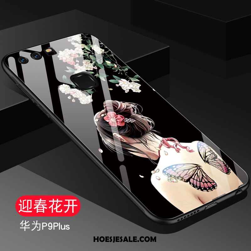 Huawei P9 Plus Hoesje Pu Zacht Mobiele Telefoon Zwart Hoes Kopen