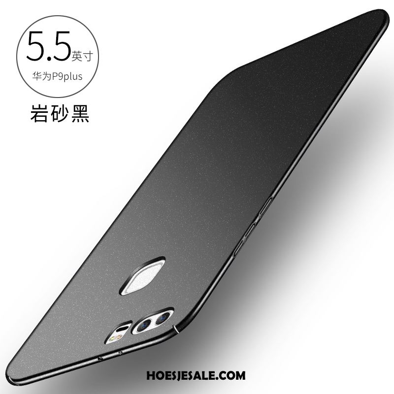 Huawei P9 Plus Hoesje Zwart Schrobben Bescherming Hard Dun Aanbiedingen
