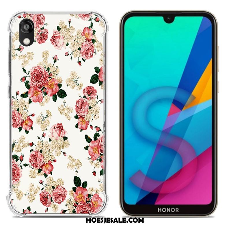 Huawei Y5 2019 Hoesje Anti-fall Groen Trend Zacht Hoes Online