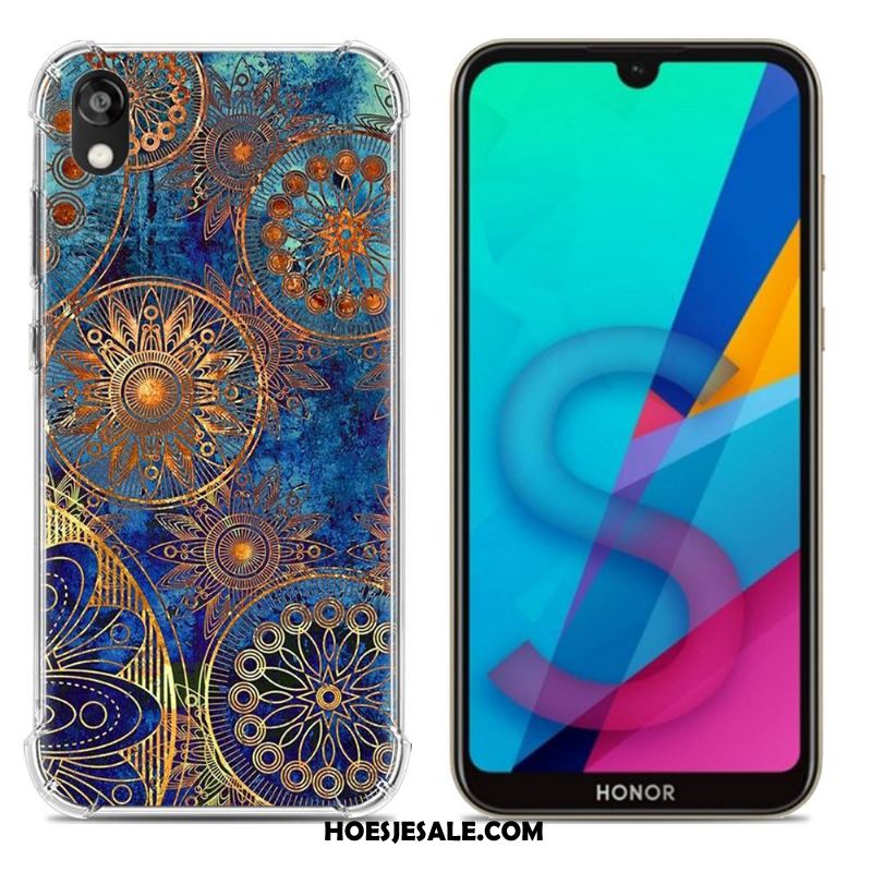 Huawei Y5 2019 Hoesje Anti-fall Groen Trend Zacht Hoes Online