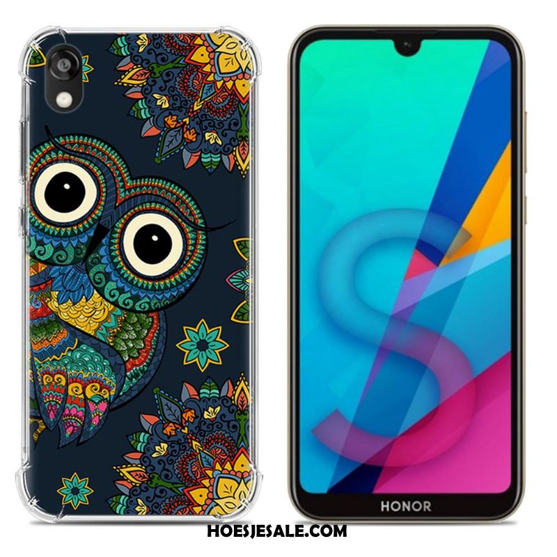 Huawei Y5 2019 Hoesje Anti-fall Groen Trend Zacht Hoes Online