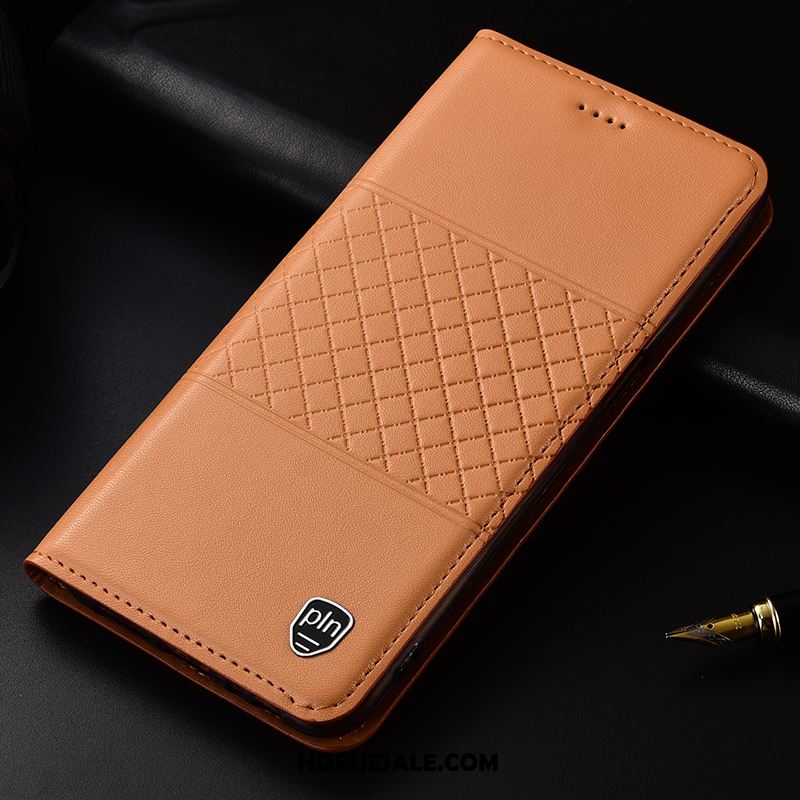 Huawei Y5 2019 Hoesje Folio Citroen Bescherming Mobiele Telefoon Geruite Kopen