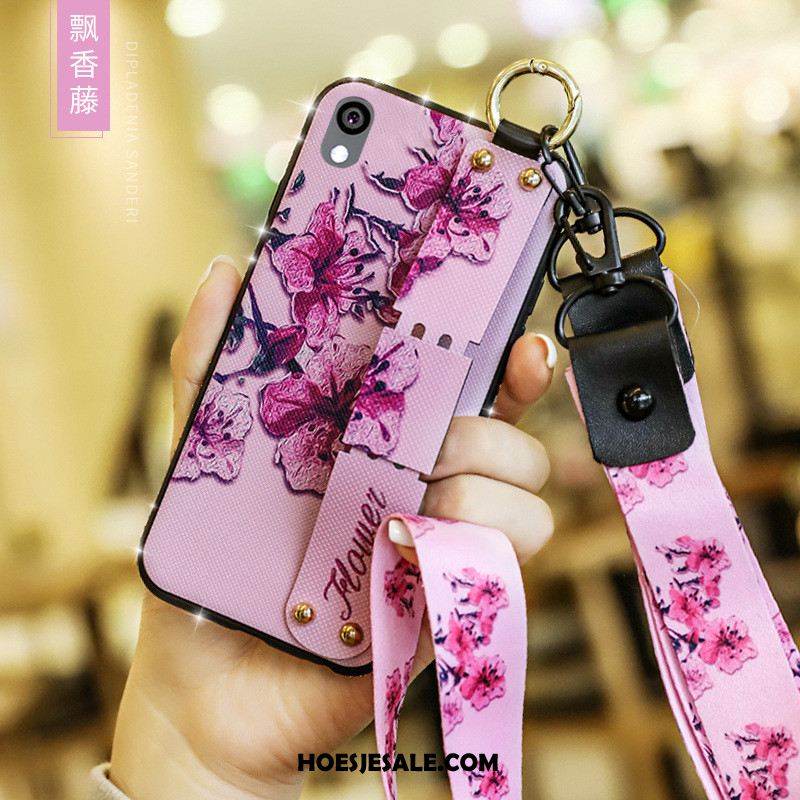 Huawei Y5 2019 Hoesje Kort Hanger Mobiele Telefoon Trend Anti-fall Goedkoop