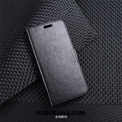 Huawei Y5 2019 Hoesje Leren Etui Eenvoudige Mobiele Telefoon Trend Bedrijf Winkel