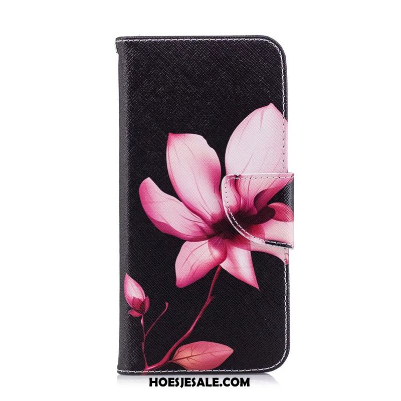 Huawei Y5 2019 Hoesje Mobiele Telefoon Folio Hoes Leren Etui Wit Online