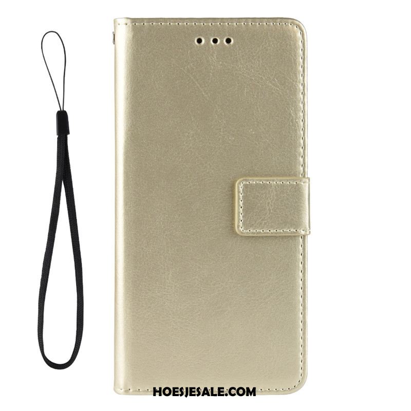 Huawei Y5 2019 Hoesje Mobiele Telefoon Leren Etui Anti-fall Goud All Inclusive Aanbiedingen