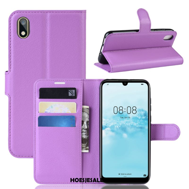 Huawei Y5 2019 Hoesje Rood Folio Roze All Inclusive Hoes Sale