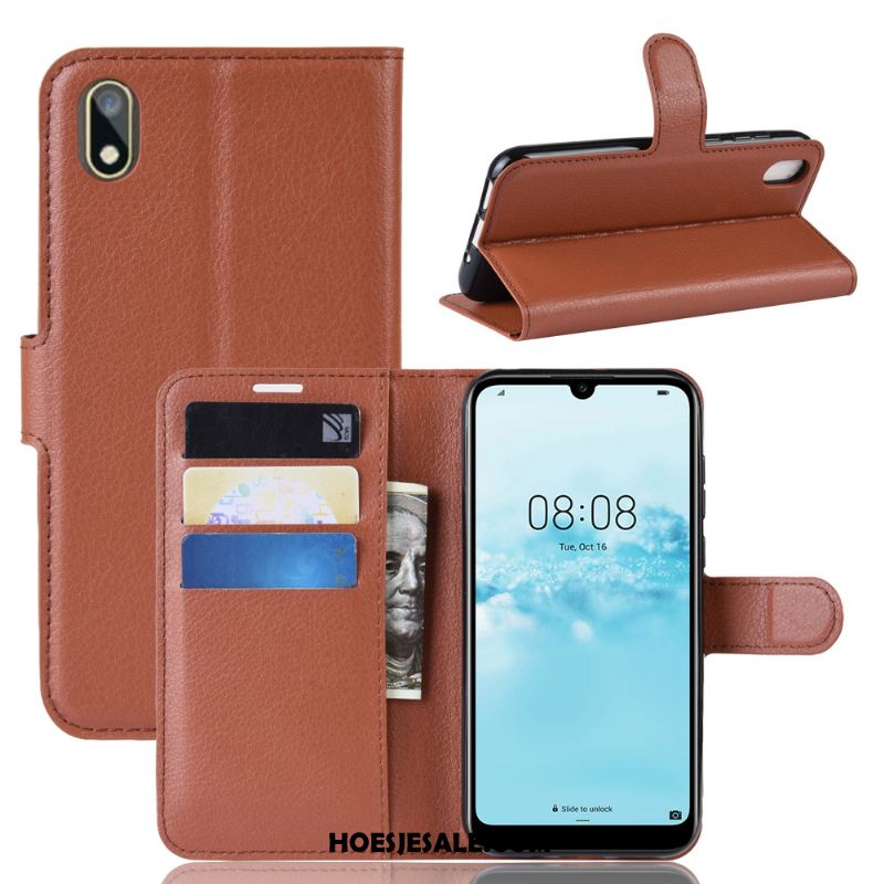 Huawei Y5 2019 Hoesje Rood Folio Roze All Inclusive Hoes Sale